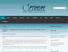 Tablet Screenshot of optimumcounselor.com